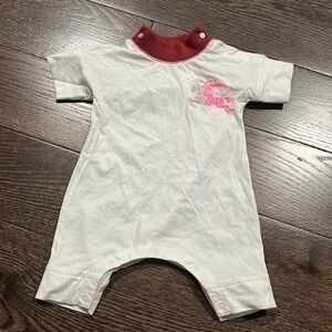 Burberry children 3 month baby coverall luxury baby sale